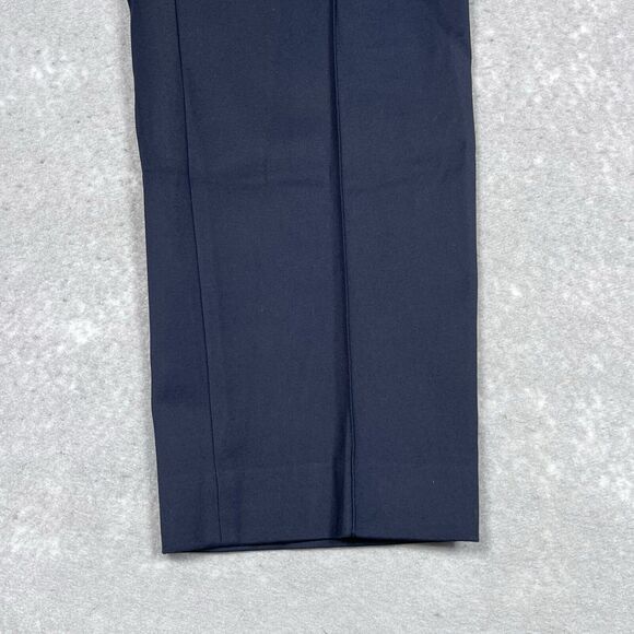 AKRIS PUNTO Franca Cotton Blend Trousers Ankle Pants Tangerine Women’s 16 US - Picture 3 of 16